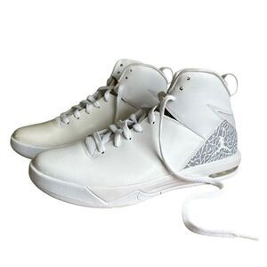 Jordan Air Imminent Men's Basketball Shoes White/Grey Size 13